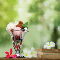 在飛比找松果購物優惠-【Pasabahce】花式冰淇淋杯 聖代杯 花朵造型杯 玻璃