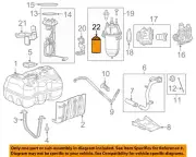 CHRYSLER OEM 14-17 ProMaster 1500 Fuel System Components-Fuel Filter 68223662AA