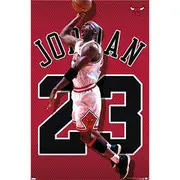 Michael Jordan Jersey Poster