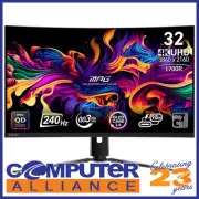 32" MSI MPG 321CURX QD-OLED 4K 240Hz Quantum Dot OLED Gaming Monitor