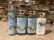Bath Body Works ~JUNIPER BREEZE ~ Lotion, Mist, 2 Shower Gels SET of 4 FREE SHIP