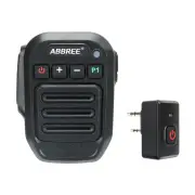 ABBREE Wireless bluetooth Microphone Handheld Speaker MIC for Baofeng UV-5R UV 21 Pro 5RH K6 Walkie Talkie Ham Radio Acc