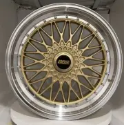 135 18 inch Gold with Polish Lip Rim fits PONTIAC G6 GT COUPE 2006-2009