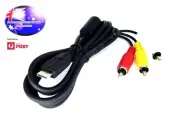 From OZ Quality 1PC Lumix 1.2M AV Lead to 3 RCA Male Plug For Camera +FREE POST!