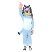 Bluey Bluey Deluxe Child Costume Size S 3-5 Years