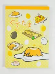 Official Sanrio Gudetama A6 Memo Pad Notepad