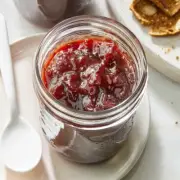 Cherry Preserves, made from scratch, excellent for desserts (pies, cakes, etc.)