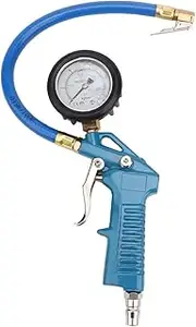 Car Truck Motorcycle Tyre Tire Air Pressure Inflator Gauge Meter Tester Manometer Essential Air Compressor Accessory for Quick and Accurate Tire Inflation Gauge Monitors