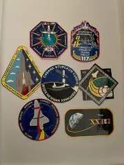 NASA Mission Stickers, multiple