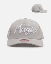 [MITCHELL & NESS] Mitchell & Ness Orlando Magic 'Gray Tones' Mvp Snapback Gray - Size ONE ONE Gray