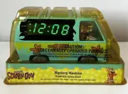 Scooby Doo Mystery Machine Nightlight Horn Alarm Clock Westclox Vintage 1999