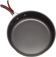 Abaodam Non-Toxic Camping Pan Foldable Handle Frying Pan for Home Outdoor Perfect for Eggs Sandwiches Pancakes