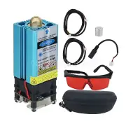 40W Fixed Focus Engraving Laser Module 450NM Blue-Violet Light Cutting Laser ot2