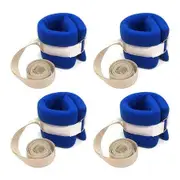 4Pcs Bed Restraints for Elderly Dementia Patients Ankle and Wrist Restraints Limb Holders Hospital Bed Rails for Elderly Seniors Soft Padded
