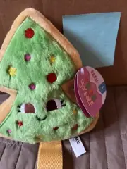 Bark Box Large Tree Yo'self Plush Dog Toy Crinkle Squeaker NWT