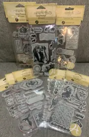 Graphic 45 Stamps ** 9 total packages **