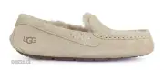 UGG Ansley Sand Suede Fur Slippers Womens Size 10 *NIB*