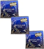 Four Seasons Regular Fit Condoms (Bulk Pack of 144) – Ultra-Thin, 54mm Nominal Width, Lubricated, Regular Fit