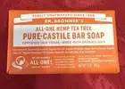 Dr. Bronner’s - Pure-Castile Bar Soap -All In One Hemp Tea Tree-5.0 Oz-NEW