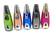 1 X JOBON Blow Torch Jet Lighter Windproof Refillable Butane Gas Gift Box