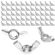 1/4"-20 3/8"-16 Wing Nuts Stainless Steel Wing Fasteners Parts Butterfly Nut
