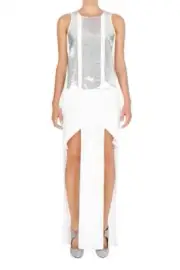 BNWT SASS & BIDE "Dare Devil" Sequinned Maxi Dress - Size 6 - $550