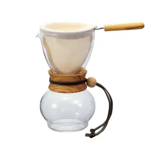【HARIO】濾布欖橄木手沖咖啡壺240ml 1-2杯(DPW-1-OV)