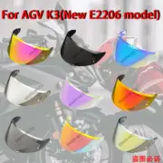 NEW Motorcycle Helmet Visor For AGV K3 DOT (E2206) Model Windshield Lens Screen