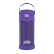 THERMOS FUNTAINER Water Bottle with Straw - 12 Ounce - Kids Stainless Steel