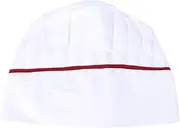 [TOVINANNA] Chef Hat Cotton Catering Hats Kitchen Hats for Men Unisex Cook Cap Hat for Chef Chefs Hat Funny Cap Adults Chef Headwear Fluffy Hats Cook Uniform Hat Black