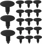 Zerodeko 50pcs Quick Release Bumper Clips Easy Installation Retainer Pins for Securing Trunk Liners Bumpers and Door Trim Panels Compatible with Ford