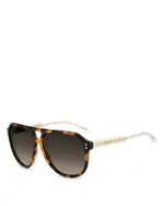 Isabel Marant Pilot Sunglasses, 60mm