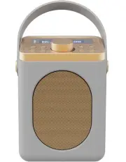 [Majority] Little Shelford Bluetooth And DAB Radio with Bluetooth in Grey