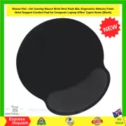Mouse Pad - Gel Gaming Mouse Mat, Ergonomic Memory Foam Wrist Support