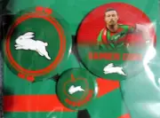NRL-RABBITOHS -badge card with 3 badges-Player card-Damien Cook- NRL Product