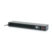 APC Netshelter Switched Rack PDU, 1U, 230V/10A C14 Cord Input, 8x IEC C13