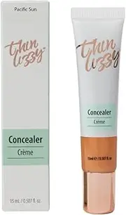 Thin Lizzy Concealer Crème, Waterproof Miracle Makeup That Covers Blemishes & Imperfections All Day Long, Pacific Sun