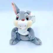 New Disney Store Bambi 7" Thumper the Rabbit Mini Bean Bag Stuffed Plush