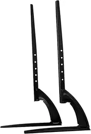 FVDPWYE TV Stand Mount Steel TV Base Pedestal Feet Table Top TV Base for 39-75inch