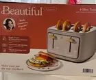 beautiful by drew barrymore 4 slice toaster