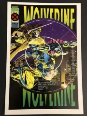 Wolverine 87 Gambit Wolvie COVER Marvel Comic Book Poster 8.5x12.5 Adam Kubert
