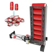 Pneumatic Can Crusher with Hopper,Air Powered Can Crusher for Recycling 12oz ...