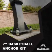 Silverback7" Basketball Hoop Anchor Kit Designed for Silverback Goliath Hoopstar