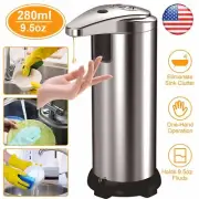 Stainless Steel Touchless Handsfree Automatic IR Sensor Soap Liquid Dispenser