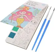 Gogogmee Watercolor Book for Boys and Girls 20 Sheets of Coloring Paper Portable Water Painting Pad Graffiti Drawing Book