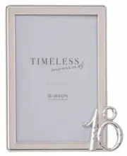 DIAMOND 18TH 21ST 30TH 40TH 50TH 60TH 70TH 80TH 4x6 BIRTHDAY PHOTO FRAME
