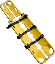 Foldable Scoop Stretcher Adjustable Length Patient Transport Medical Stretcher, Lightweight Fire Emergency Flat Stretcher,for Hospital Clinic Home Sports Venues Ambulance Stretcher