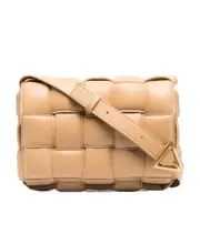 Bottega Veneta Padded Cassette Strapped Shoulder Bag One size almond-colored