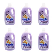 6x Huggie Fabric Conditioner White Lavender Gentle Care Formula Softness 2L