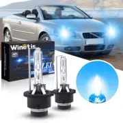 8000K D2S HID Xenon Low Beam Headlight Replacement Bulbs For 2006-2013 Volvo C70 (for: Volvo)